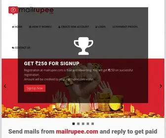 Mailrupee.com(Send and reply emails to earn money online) Screenshot