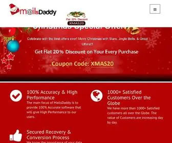 Mailsdaddy.com(MailsDaddy) Screenshot