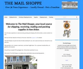 Mailshoppe.com(THE MAIL SHOPPE) Screenshot