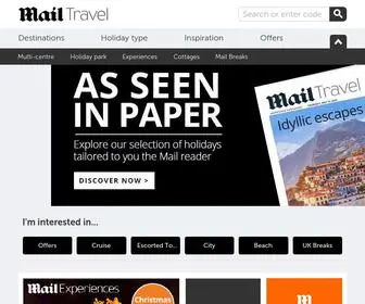 Mailtravel.co.uk(Mail Travel) Screenshot