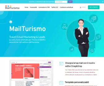 Mailturismo.it(Invio Newsletter nel Turismo) Screenshot