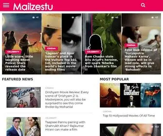 Mailzestu.com(News about Celebrities) Screenshot