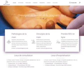 Main-Clinique.fr(Chirurgien main & poignet) Screenshot