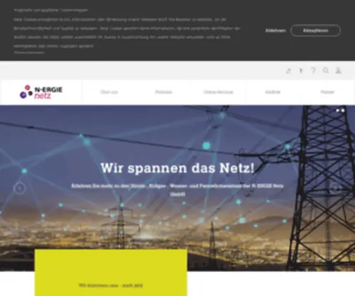 Main-Donau-Netz.de(Donau Netzgesellschaft mbH) Screenshot