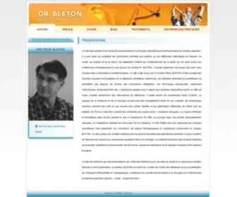 Main-Epaule.fr(Docteur Bleton) Screenshot