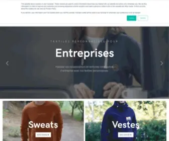 Main-Gauche.com(Impression textile) Screenshot