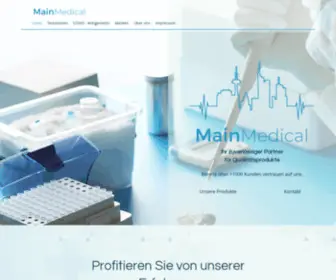 Main-Medical.de(Main Medical) Screenshot