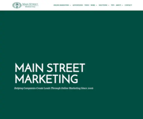 Main-Street-Marketing.com(Cincinnati Northern Kentucky Internet Marketing Solutions) Screenshot