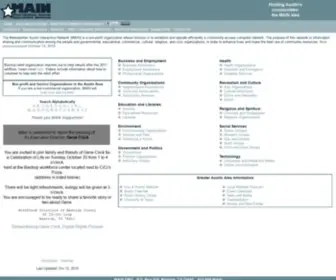Main.org(Metropolitan Austin Interactive Network) Screenshot