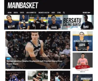 Mainbasket.com(Situs Berita Basket Nomor 1 di Indonesia) Screenshot