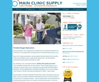 Mainclinicsupply.com(Main Clinic Supply) Screenshot