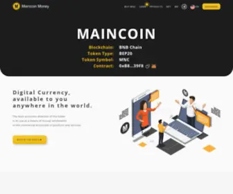 Maincoin.money(криптовалюта) Screenshot