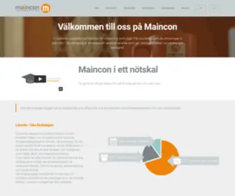Maincon.se(Maincon AB) Screenshot