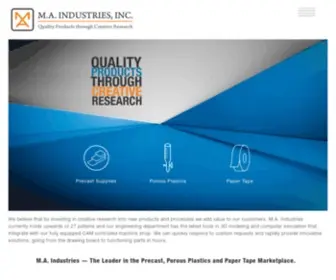 Maind.com(M.A. Industries) Screenshot