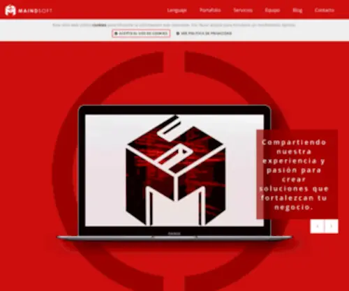 Maindsoft.net(Desarrollo web) Screenshot