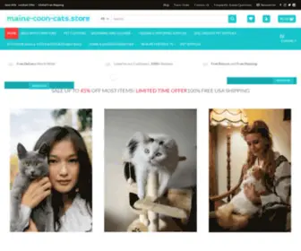Maine-Coon-Cats.store(Crazy Pets Online Store) Screenshot