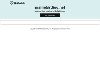 Mainebirding.net(Mainebirding) Screenshot