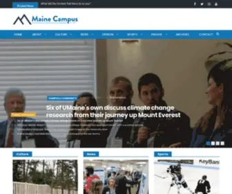 Mainecampus.com(UMaine's Student Newspaper since 1875) Screenshot