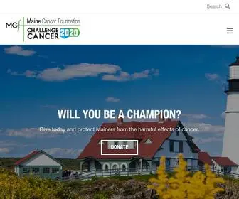 Mainecancer.org(Maine Cancer) Screenshot