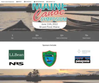 Mainecanoesymposium.org(Maine Canoe Symposium) Screenshot