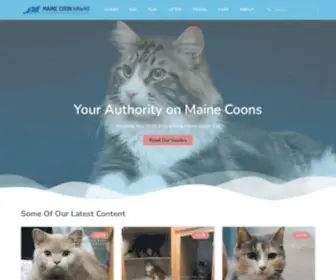 Mainecoonhawaii.com(All About Maine Coons) Screenshot