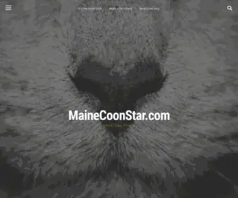 Mainecoonstar.com(Maine Coon Kittens) Screenshot