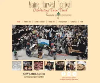 Maineharvestfestival.com(Maine Harvest Festival) Screenshot