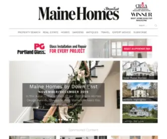 Mainehomes.com(Maine Real Estate) Screenshot