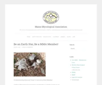 Mainelymushrooms.org(We are an incorporated non) Screenshot