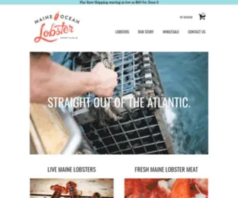 Maineoceanlobster.com(Maine Ocean Lobster was founded in April 2016. The company’s operation) Screenshot