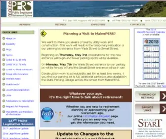 Mainepers.org(Mainepers) Screenshot
