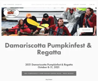 Mainepumpkinfest.com(Damariscotta Pumpkinfest & Regatta) Screenshot