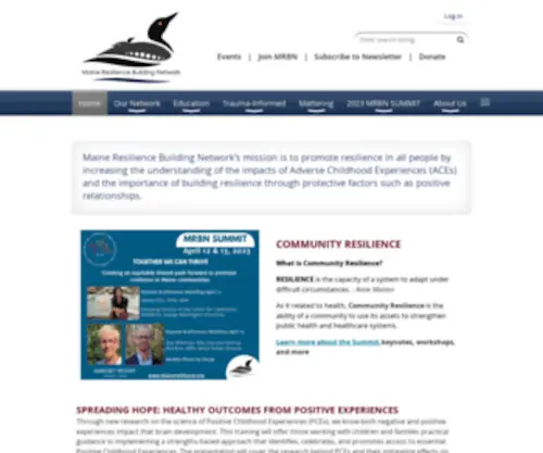 Maineresilience.org(Maine Resilience Building Network) Screenshot