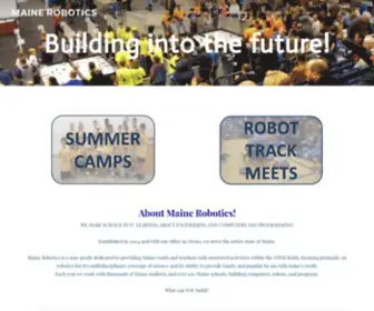 Mainerobotics.org(MAINE ROBOTICS) Screenshot