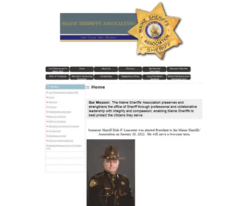 Mainesheriffs.org(Mainesheriffs) Screenshot