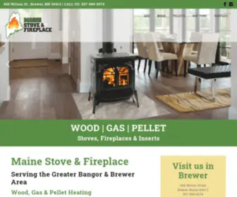 Mainestoveandfireplace.com(Wood, Gas & Pellet Heating) Screenshot