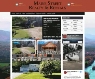 Mainestreetrealty.com(Maine Street Realty) Screenshot