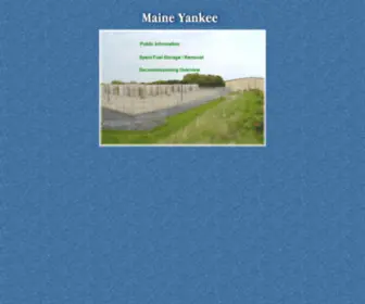 Maineyankee.com(Maine Yankee) Screenshot