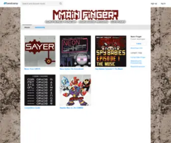 Mainfinger.com(Main Finger) Screenshot