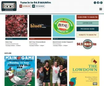 Mainfm.net(94.9 MAINfm) Screenshot