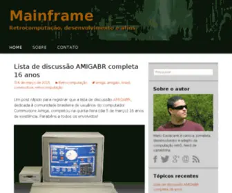 Mainframe.blog.br(Desenvolvimento, retrocomputação e afins) Screenshot