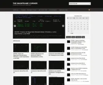 Mainframecorner.com(The Mainframe Corner) Screenshot