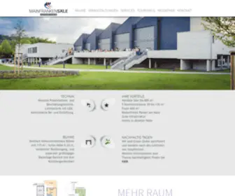 Mainfrankensaele.de(Mainfrankensäle Veitshöchheim) Screenshot