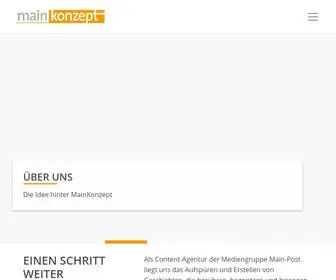 Mainkonzept.de(Start) Screenshot