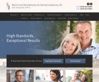 Mainlinedentalimplants.com(Mainlinedentalimplants) Screenshot