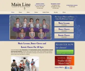 Mainlinemusicanddance.com(Music Lessons) Screenshot
