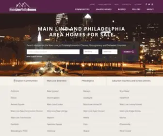 Mainlinephillyhomes.com(Main Line Homes) Screenshot