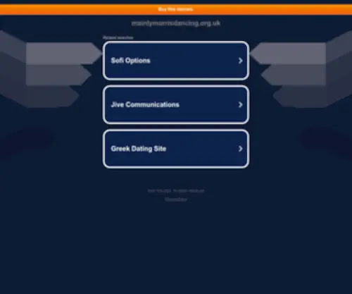 Mainlymorrisdancing.org.uk(Mainly Morris Dancing) Screenshot