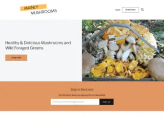 Mainlymushrooms.com(Mainlymushrooms) Screenshot