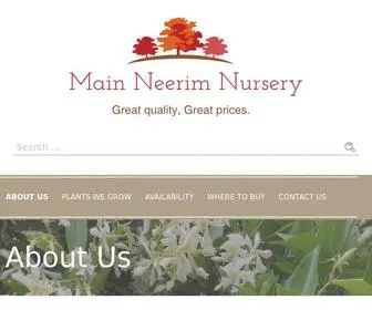 Mainneerimnursery.com.au(Mainneerimnursery) Screenshot